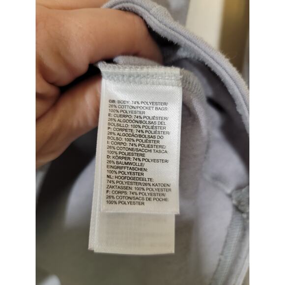 The North Face Women's Sweater Thumbholes Crew Neck Pocket Pullover Gray Size XS - Picture 9 of 12